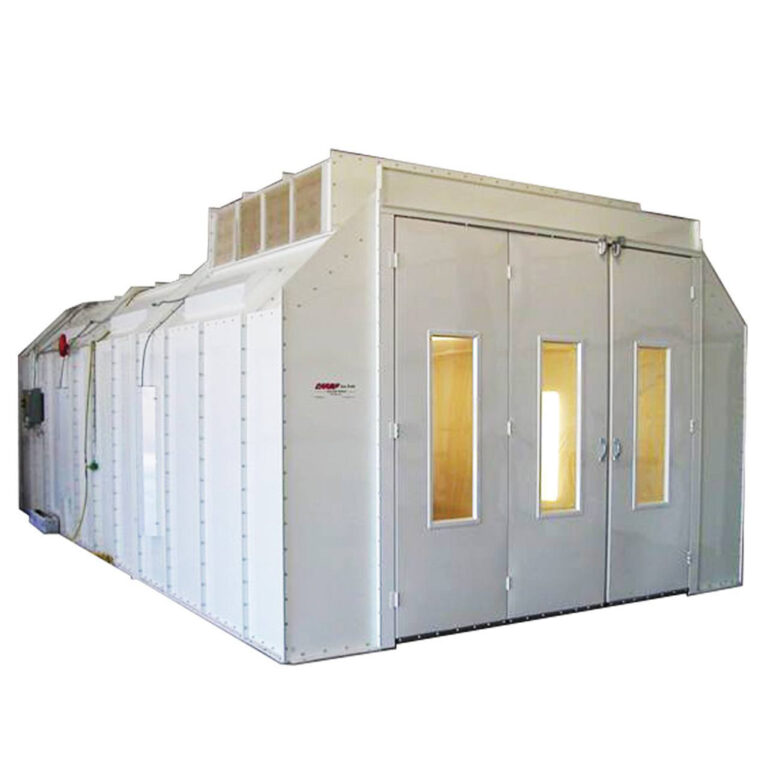 Temperature Controlled Paint Spray Booth » Abrasive Sand Blasting Spray