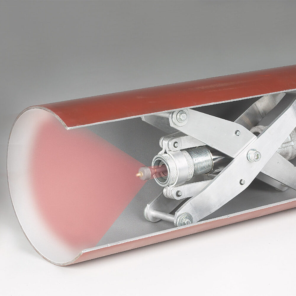 ConeBlast Internal Pipe Blasting Tool » Abrasive Sand Blasting Spray