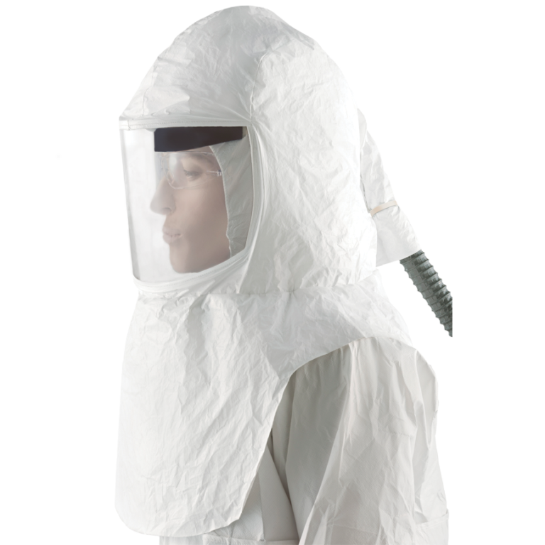 RPB T100 Tychem Spray Hood Respirator » Abrasive Sand Blasting Spray