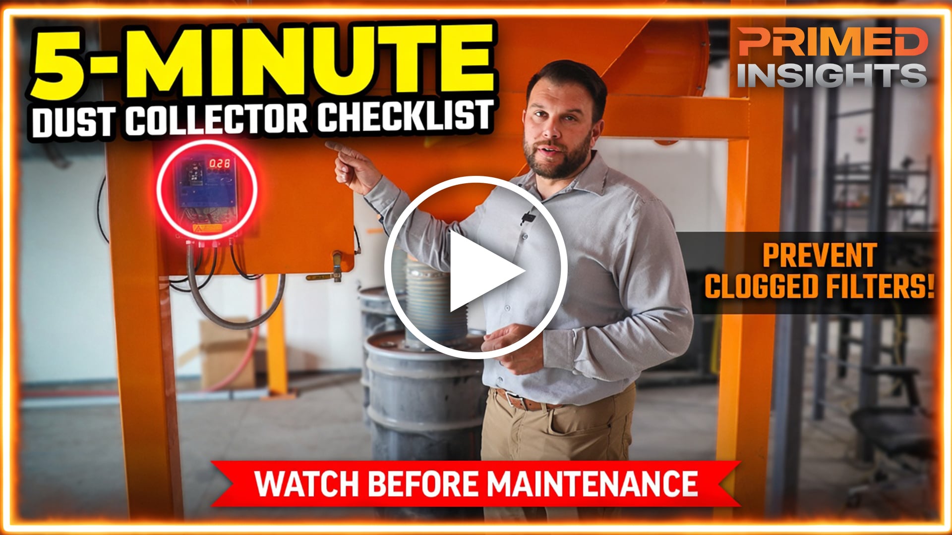 5 Minute Dust Collector Checklist