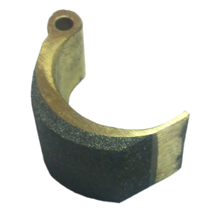 Brake with Lining; Spin-Blast