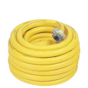 Heavy Duty Rubber Air Hose - 0.75" (3/4"), Fitted A Type