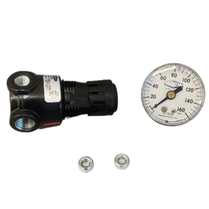 Regulator Air Pressure Mini 1/4'' w/ Gauge
