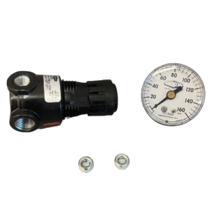 Regulator Air Pressure Mini 1/4'' w/ Gauge