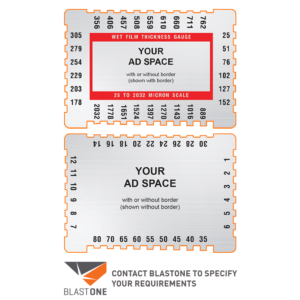 Custom Branded Wet Film Thickness Gauge