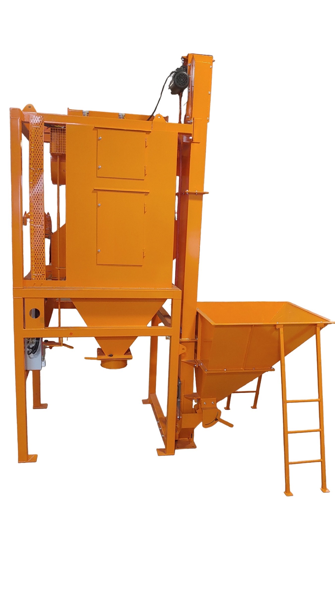 BlastOne COMBI Abrasive Recycling System » Blast Booths Spray