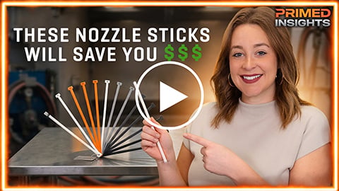 Nozzle Orifice Analyzer Sticks