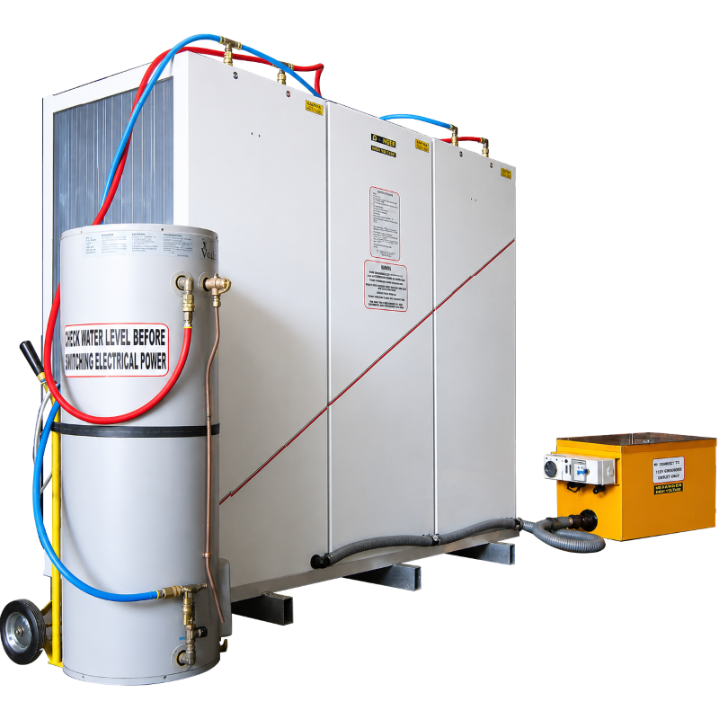 3 STAGE (2 x SHOWER) Skid Mounted DECONTAMINATION UNIT